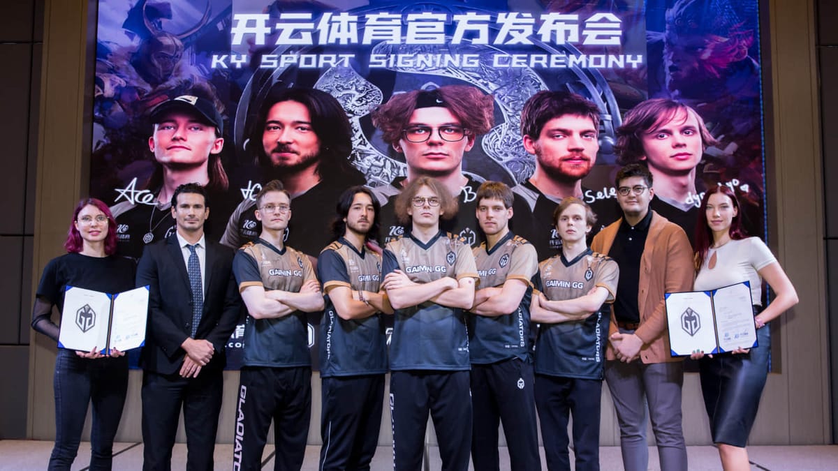 12bet体育成为GAIMIN GLADIATORS的官方博彩合作伙伴